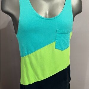 Colorblock Tank Top